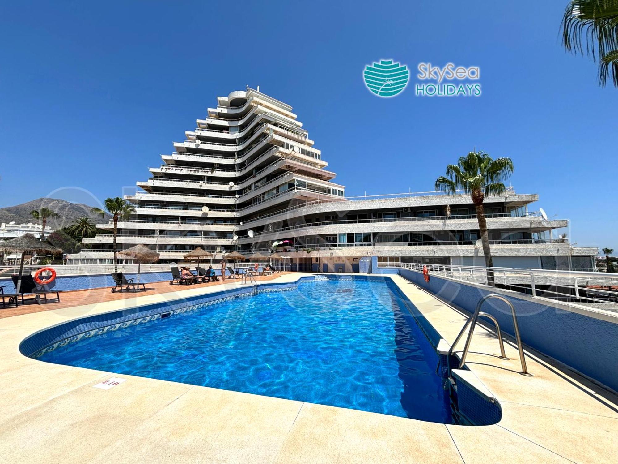 Skysea Benalmadena Puerto Marina Lejlighed Eksteriør billede